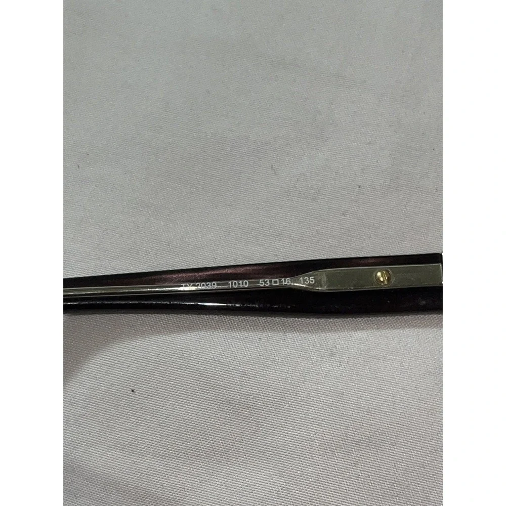 TORY BURCH TY 2039 1010 BROWN CRYSTAL 53/16/135 EYEGLASSES FRAME XK86